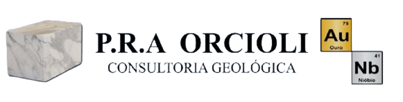 Logotipo da P.R.A. Orcioli Consultoria Geológica